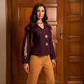 Royal Bloom Top