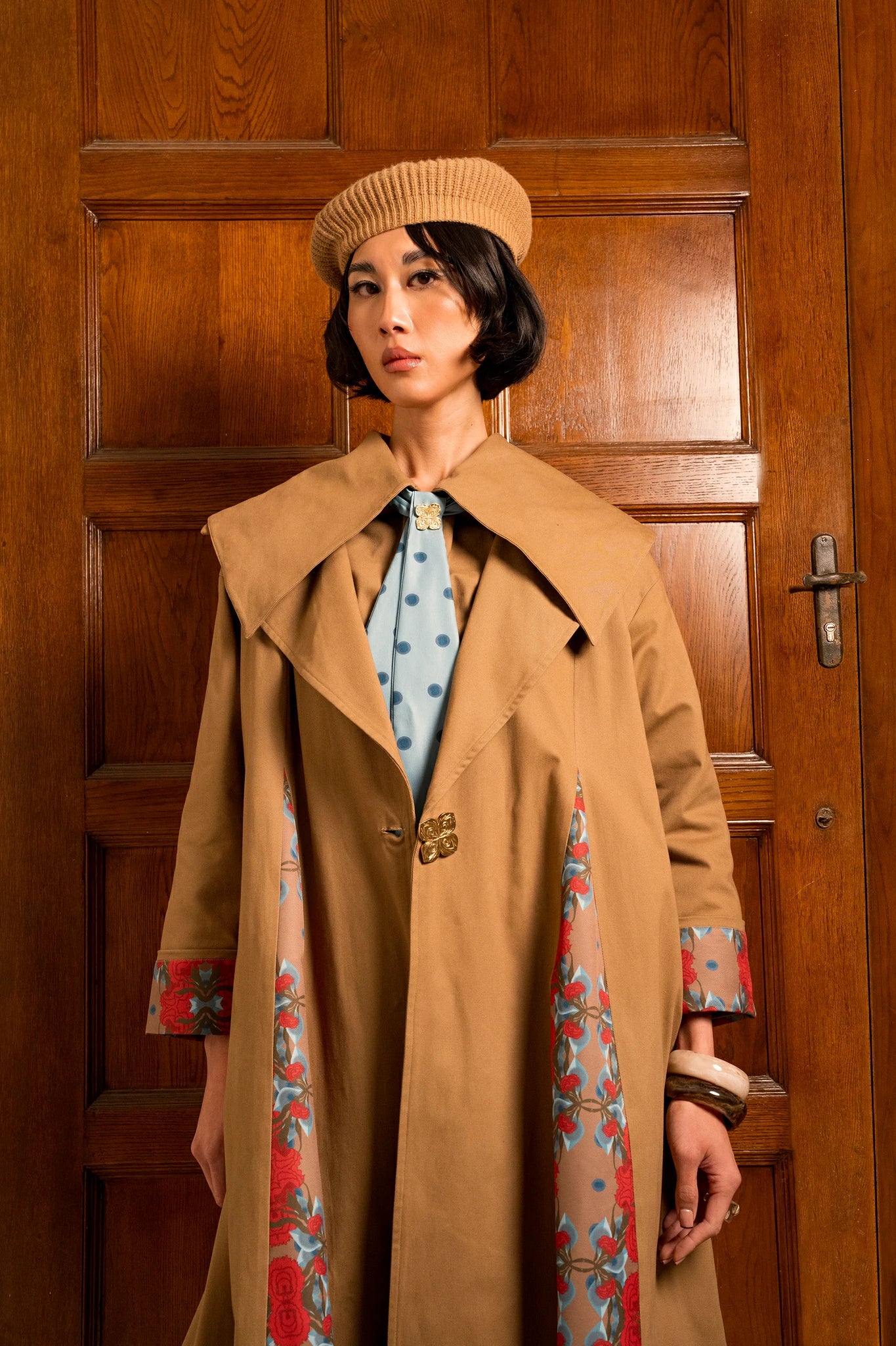 Imperial Camel Trench Coat