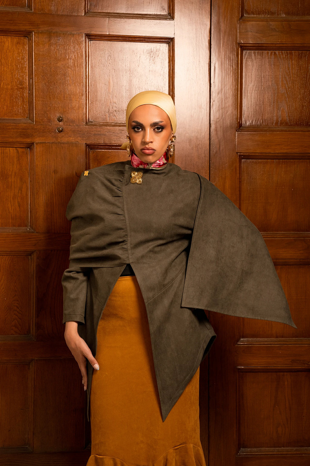 Olive Empress Cape