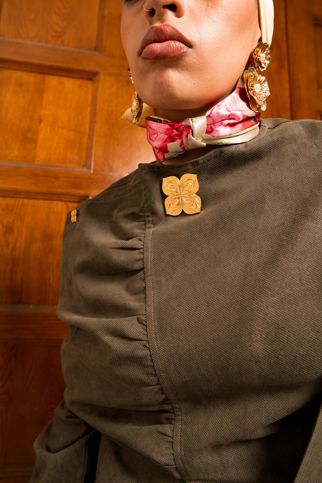 Olive Empress Cape