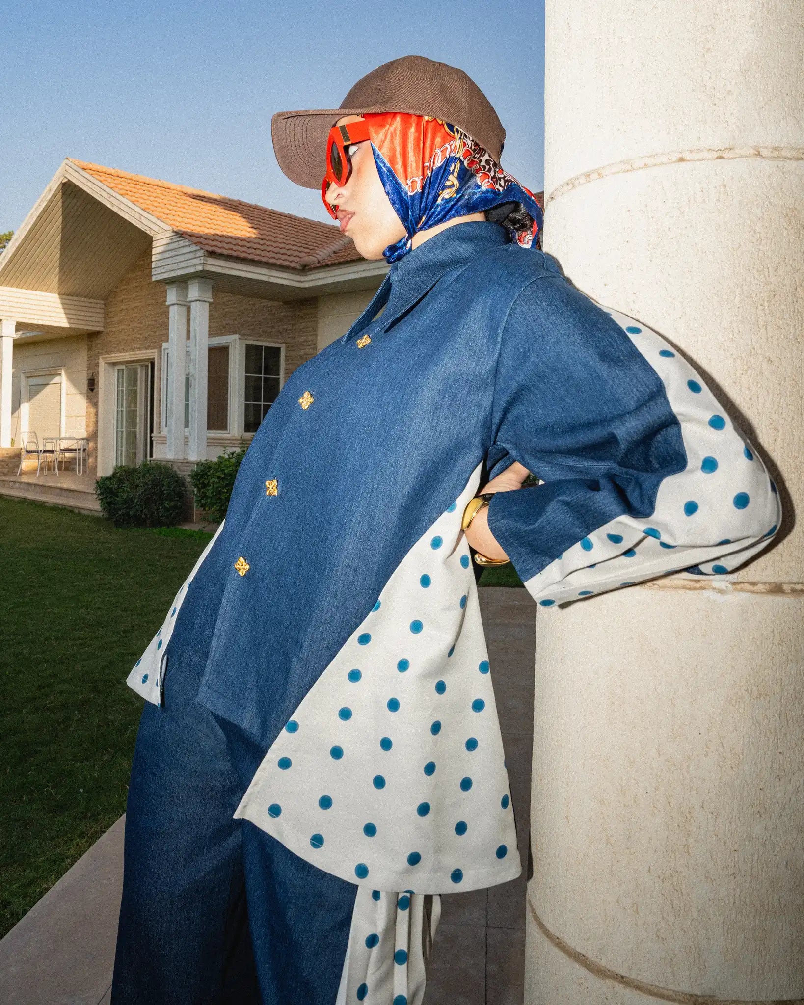 Elegant midnight grace set with deep tones and a flowing sophisticated design